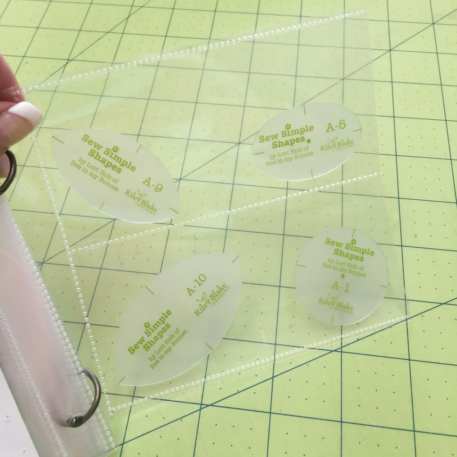 Bee In My Sew Simple Shapes How I keep them Organized!!