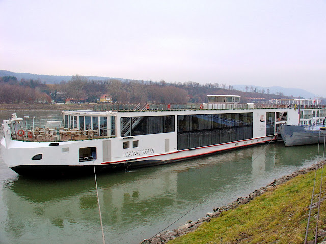 Viking River Cruises' Viking Skadi - our home for the week as cruise the Danube Waltz.