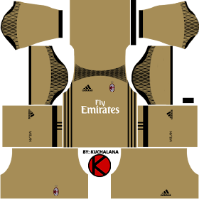 AC Milan Kits 2016/2017 - Dream League Soccer 2016 and FTS15