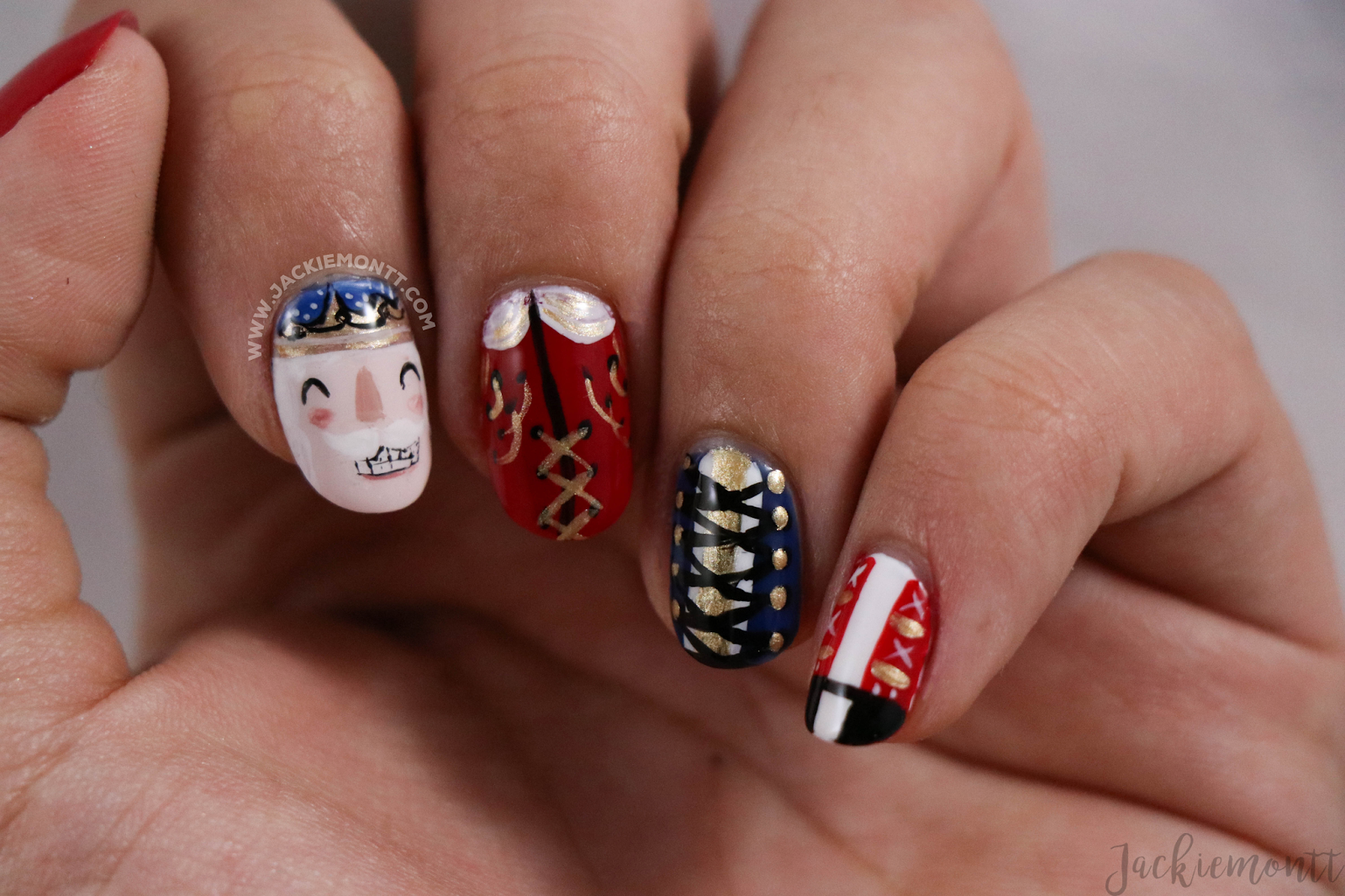 Nutcracker Nail Art JACKIEMONTT