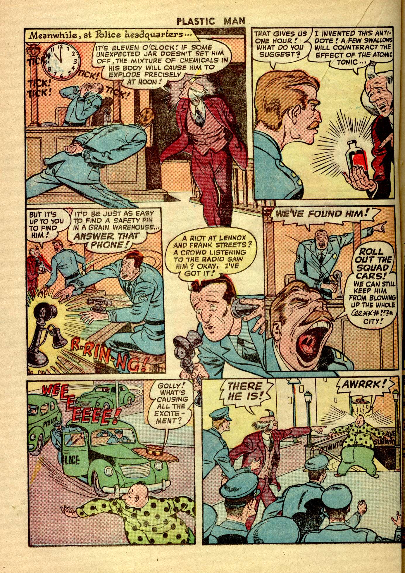 Read online Plastic Man (1943) comic -  Issue #14 - 30