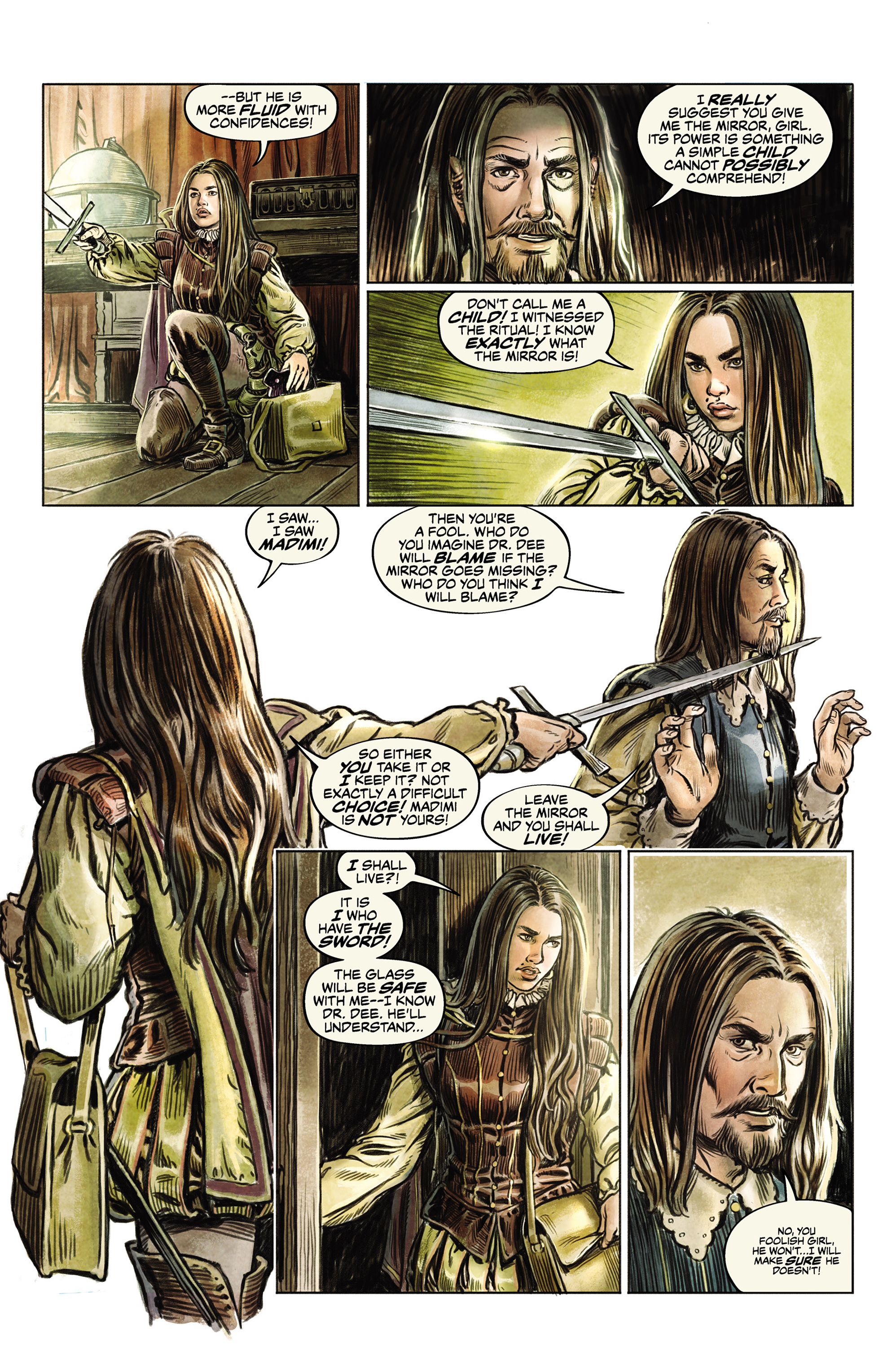 Read online The Shadow Glass comic -  Issue #3 - 20