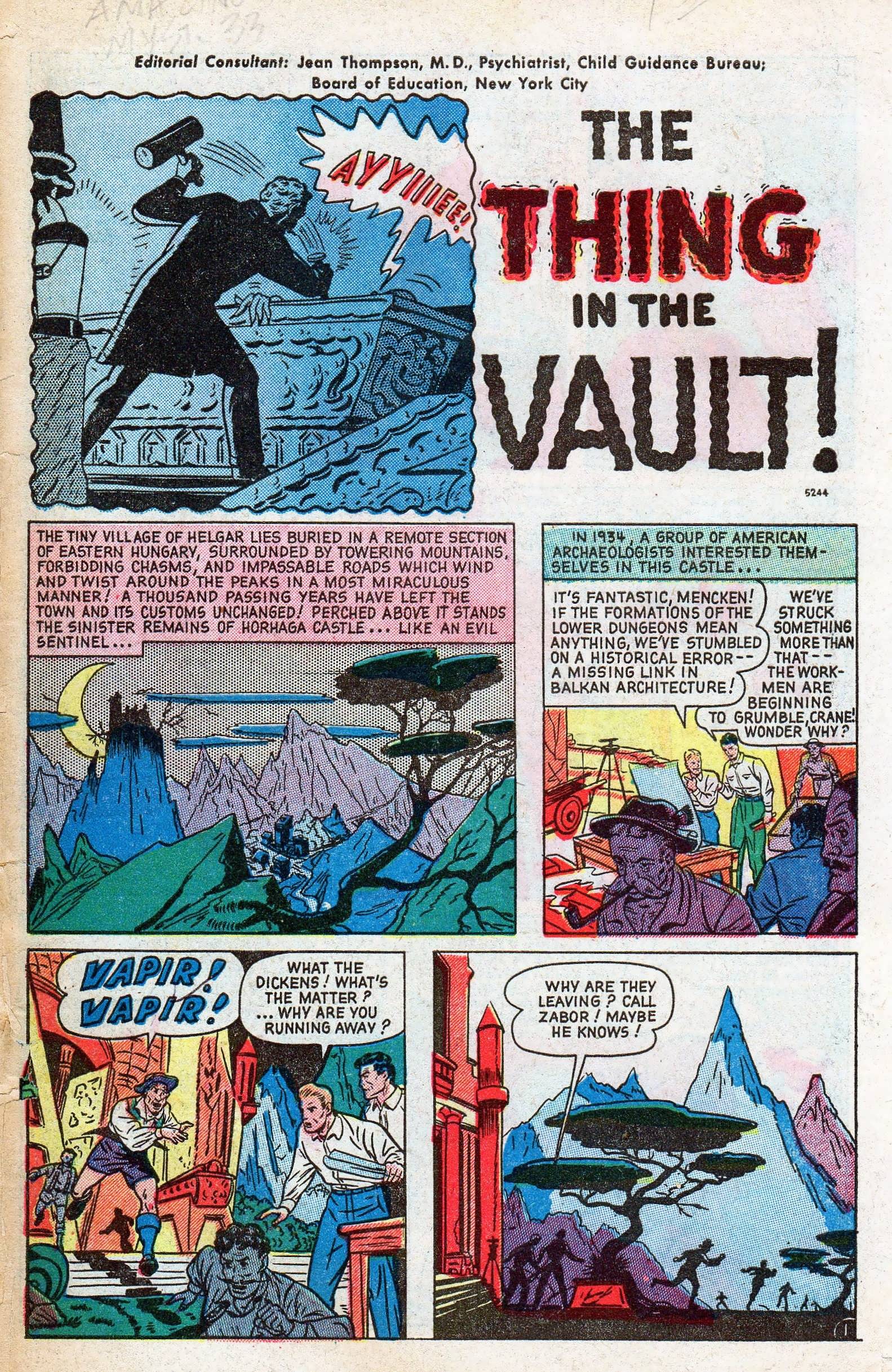 Read online Amazing Mysteries comic -  Issue #33 - 3