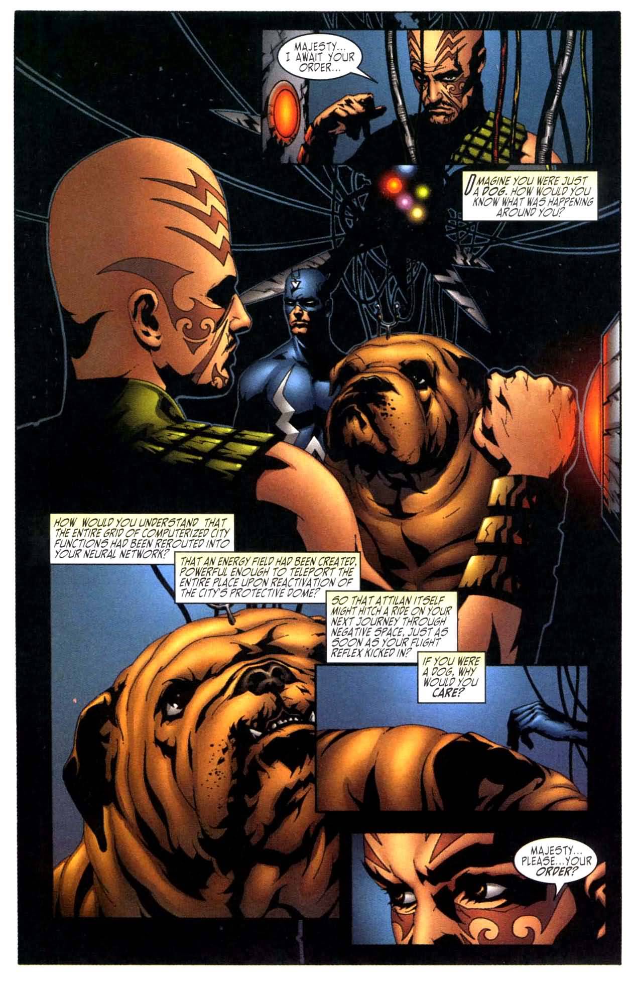 Read online Inhumans (1998) comic -  Issue #12 - 13