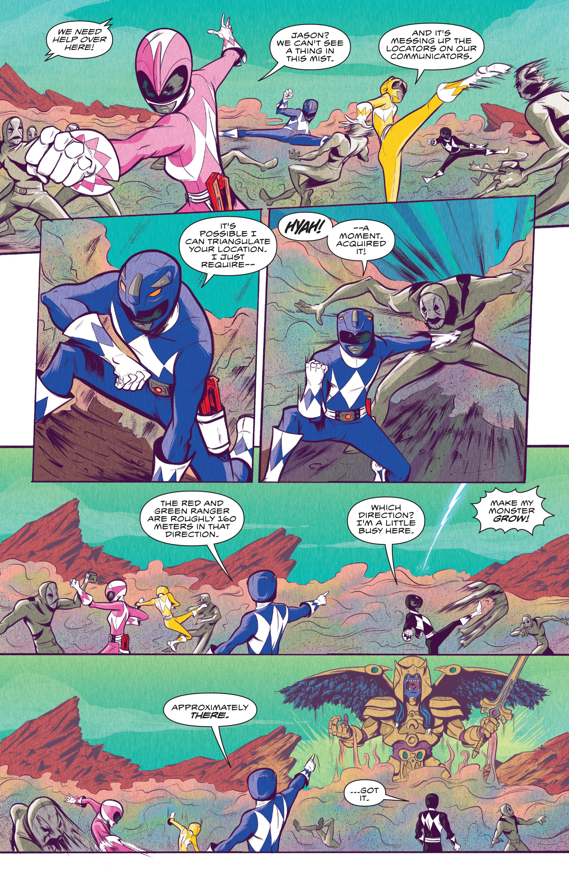 Read online Mighty Morphin Power Rangers comic -  Issue #0 - 18