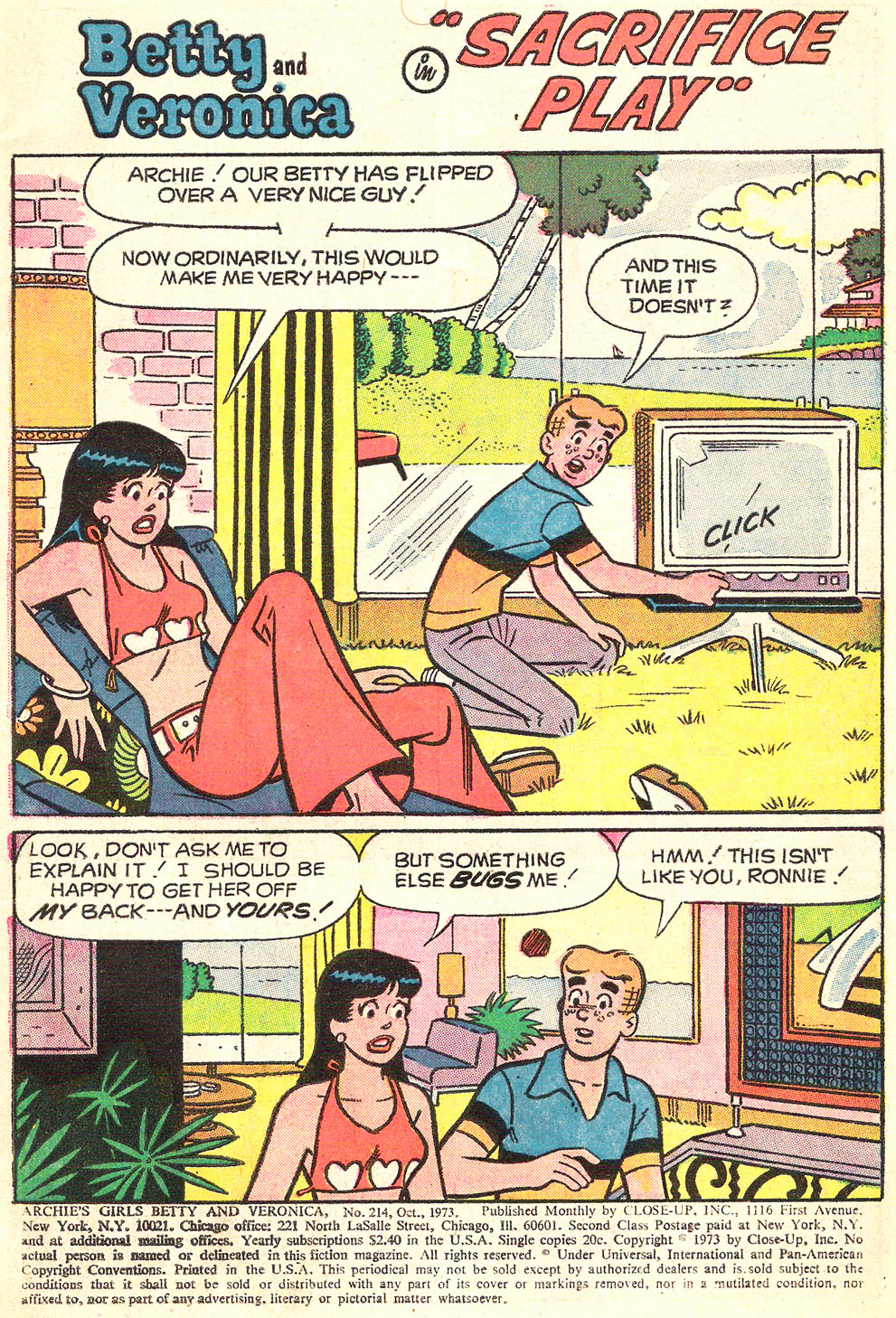 Read online Archie's Girls Betty and Veronica comic -  Issue #214 - 3