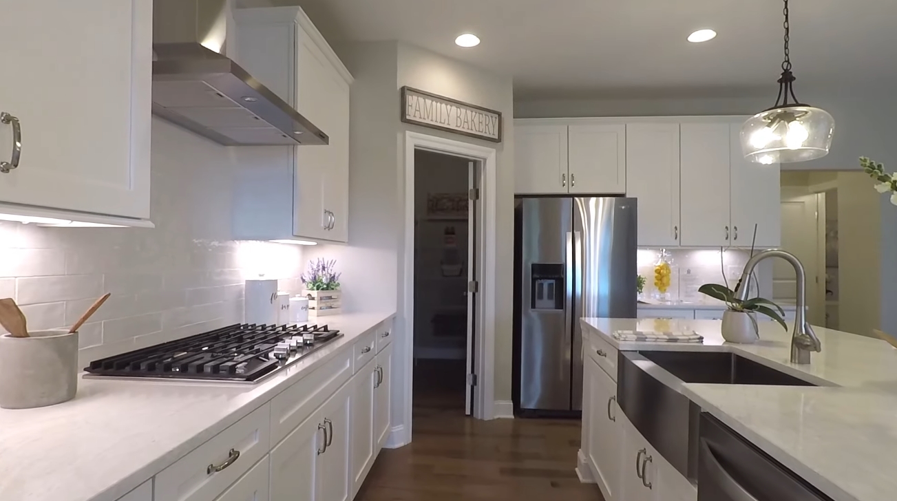 Interior Design Tour vs. INSIDE TOLL BROTHERS DECORATED 5 BDRM MODEL HOME N. OF ATLANTA - BP $414,900