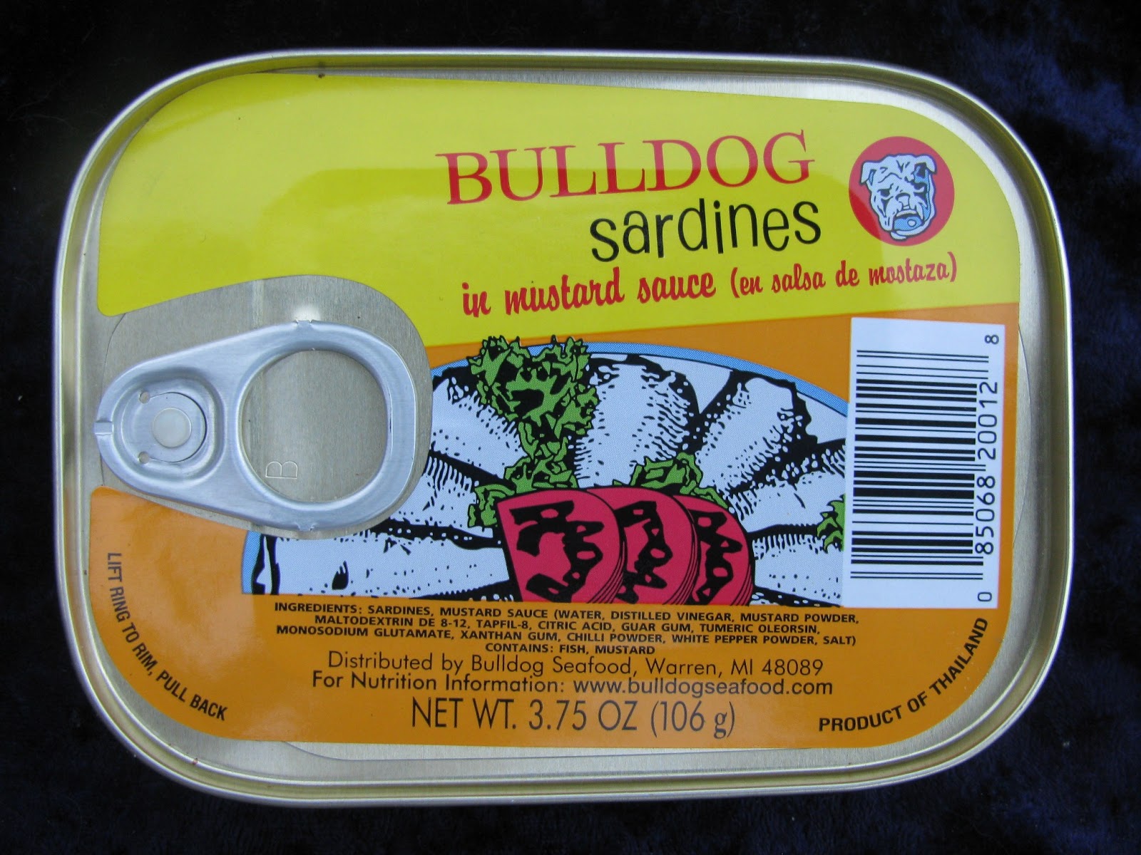 Mouth Full of Sardines BULLDOG 12