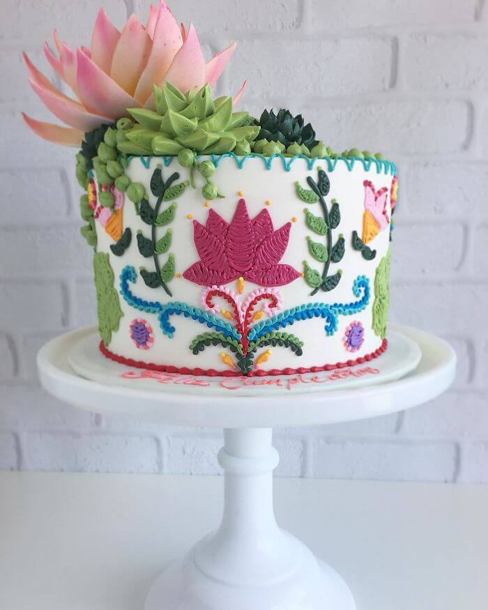Delicious Cakes Look Like They’re Made Of Needle And Thread Delicious Cakes Look Like They’re Made Of Needle And Thread