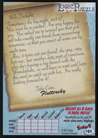 My Little Pony Fluttershy Series 4 Trading Card