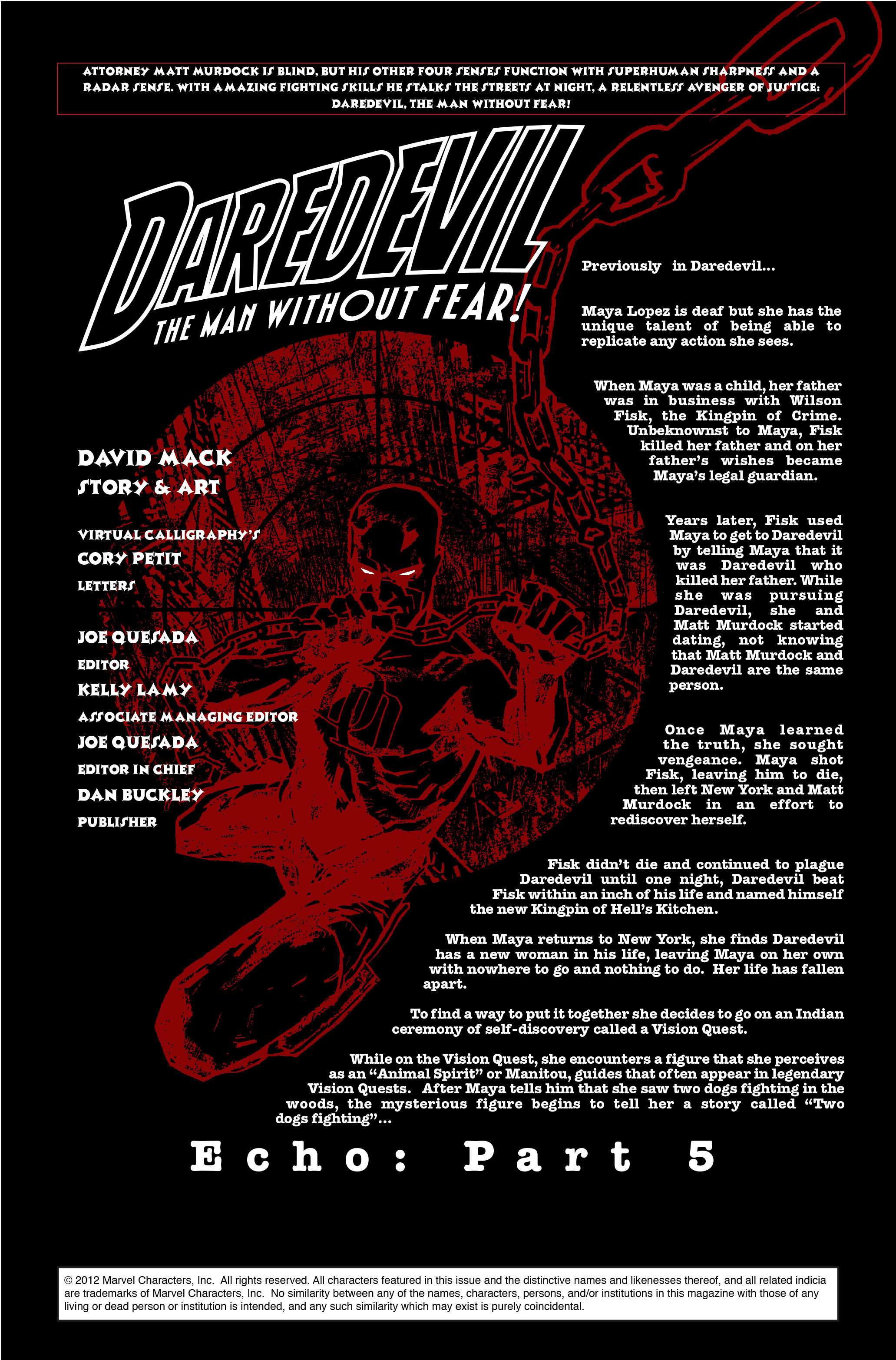 Read online Daredevil (1998) comic -  Issue #55 - 2