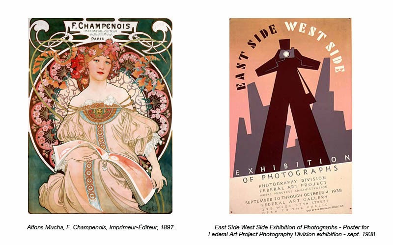 Chez Leaf. Art Nouveau, Art Déco Quelles différences