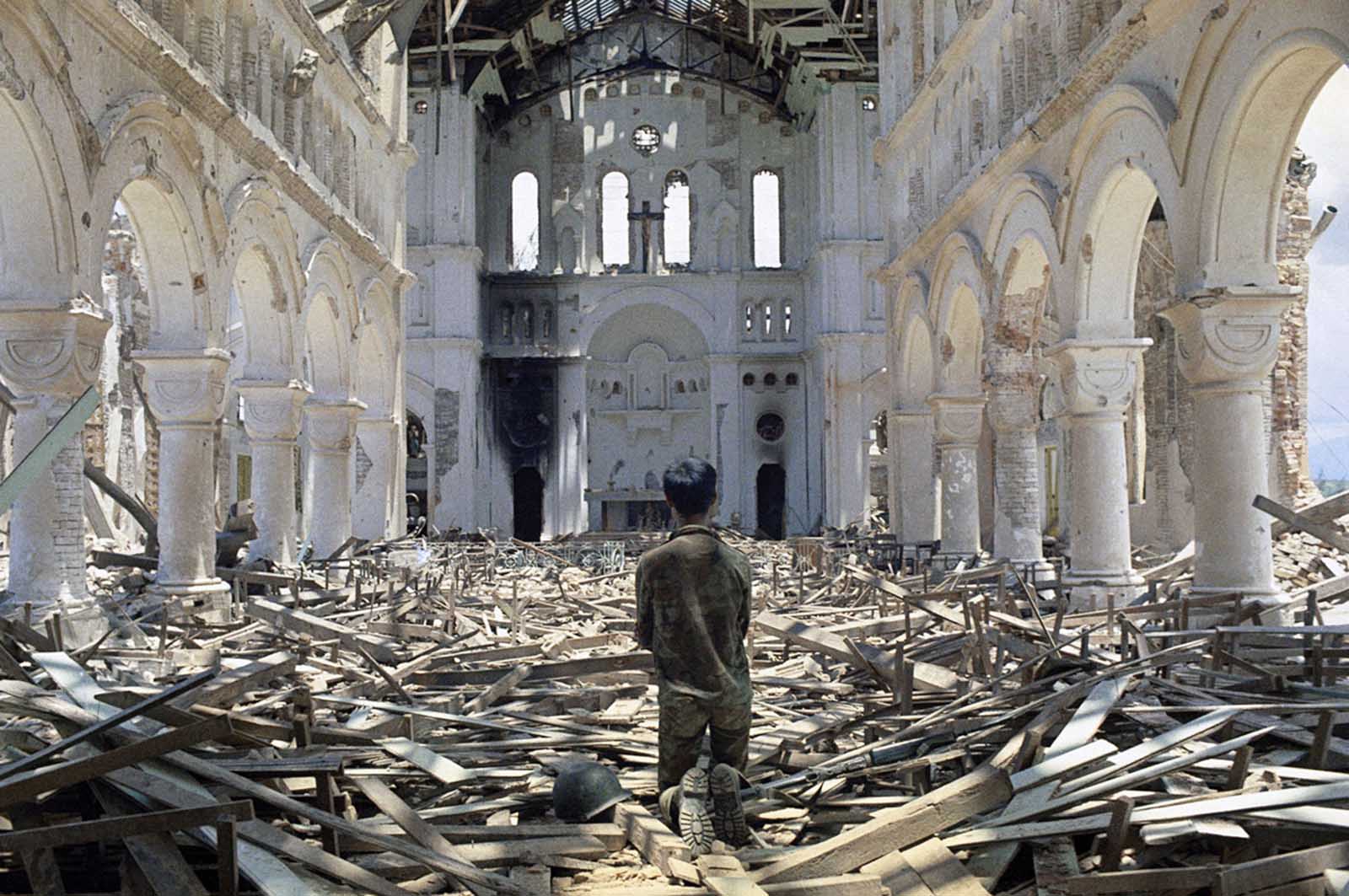 La Vang, town south of Quang Tri City, on July 6, 1972.