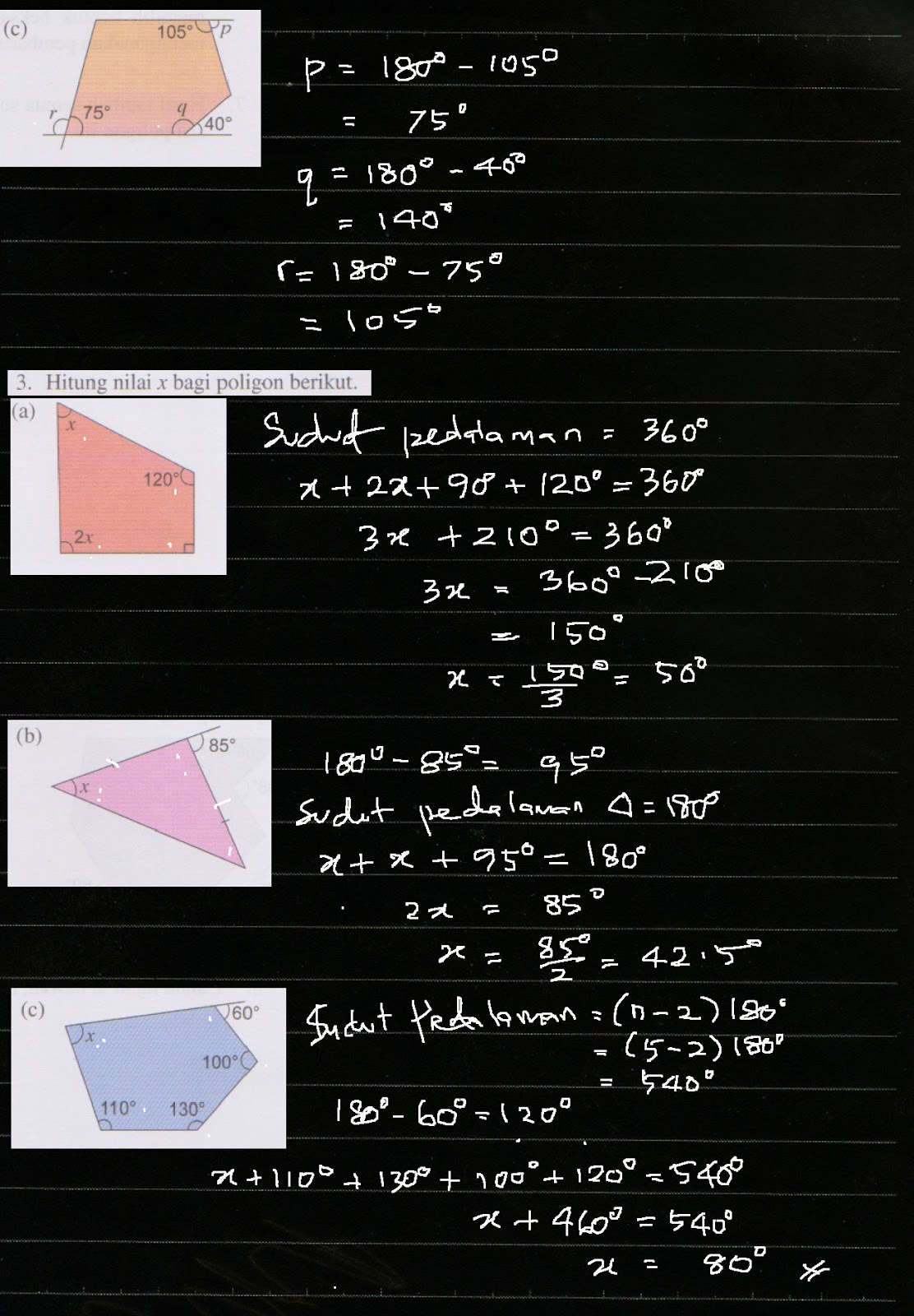 Soalan Matematik Tingkatan 1 Poligon Galau ID