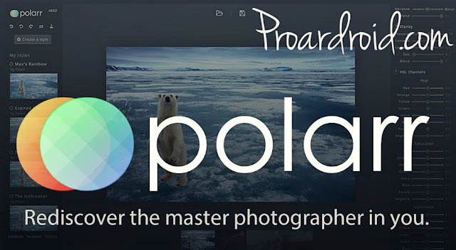 تطبيق Polarr Photo Editor لتحرير الصور بشكل احترافي النسخة المدفوعة