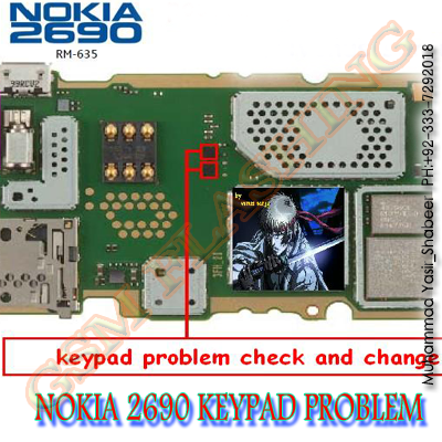 NOKIA 2690 KEYPAD IC PROBLEM SOLUTION | Gsm Flashing ~ Mobile Unlocking