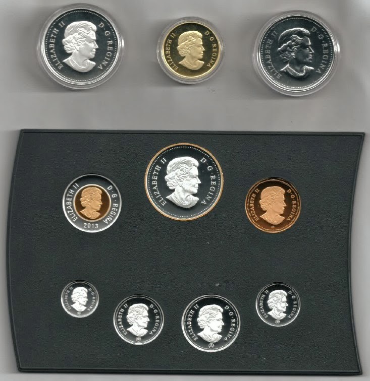Coin collection - 100th Anniversary of the Canadian Arctic Expedition (year 2013) - [Obverse]
