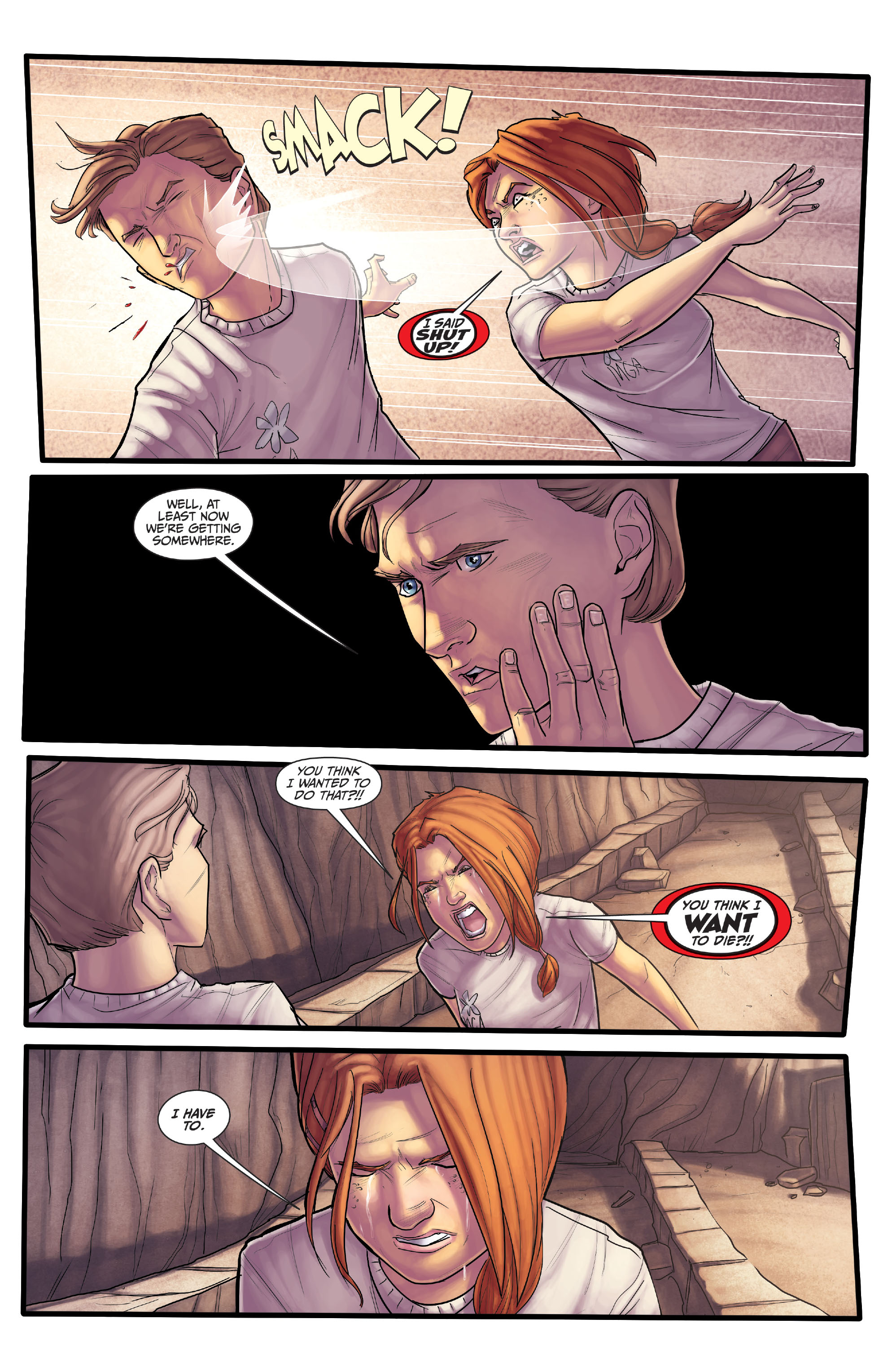 Read online Morning Glories comic -  Issue #17 - 14