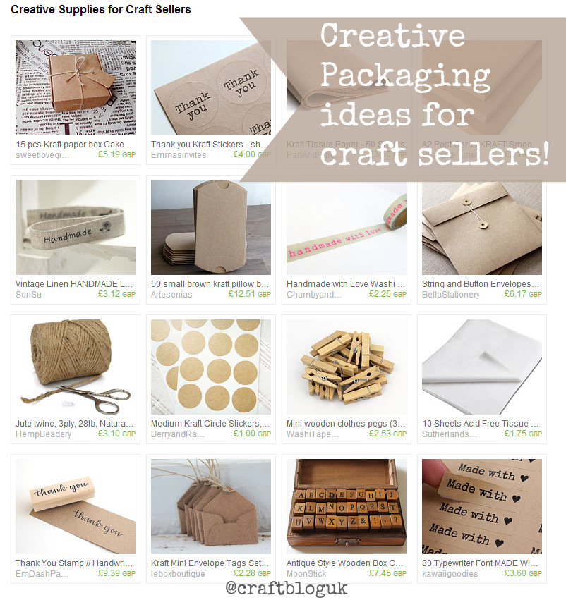 packaging supplies for craft sellers