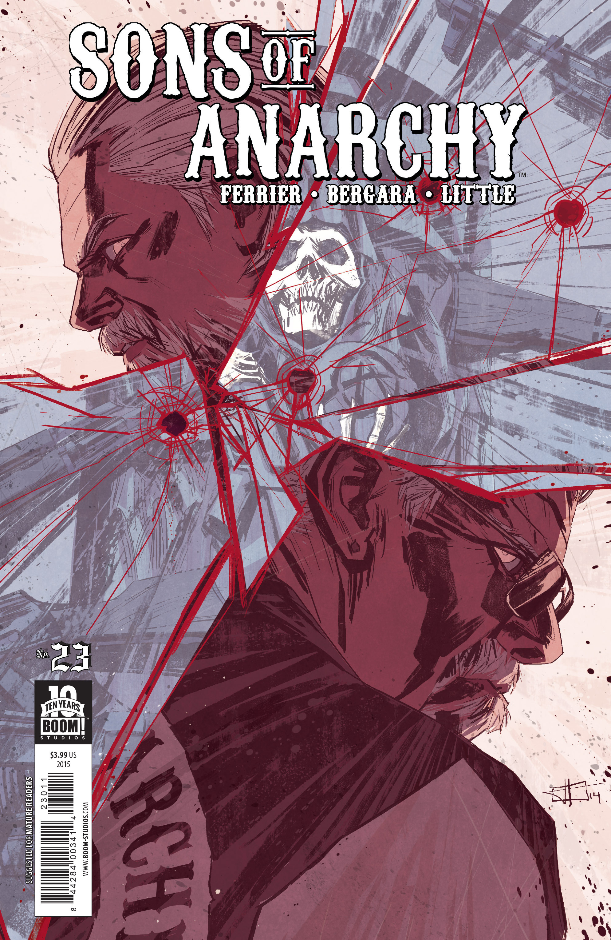 Read online Sons of Anarchy comic -  Issue #23 - 1