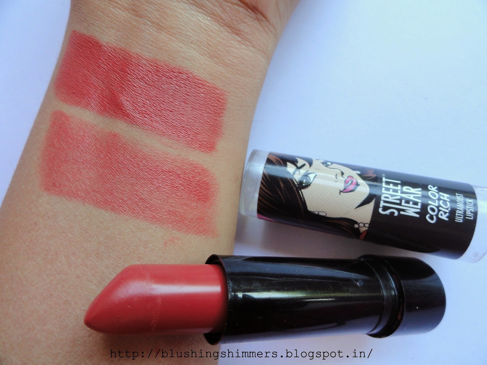 Street wear color rich ultra moist lipstick-Berry Dreamy review,swatches