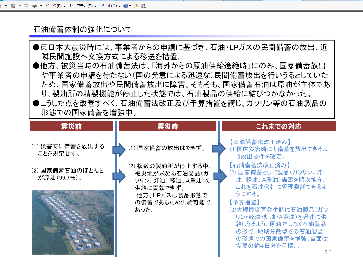 (一社)全国LPガス協会 事務局通信 総合資源エネルギー調査会第2回基本政策分科会(旧総合部会) (第2回会合 平成25年8月27日(火