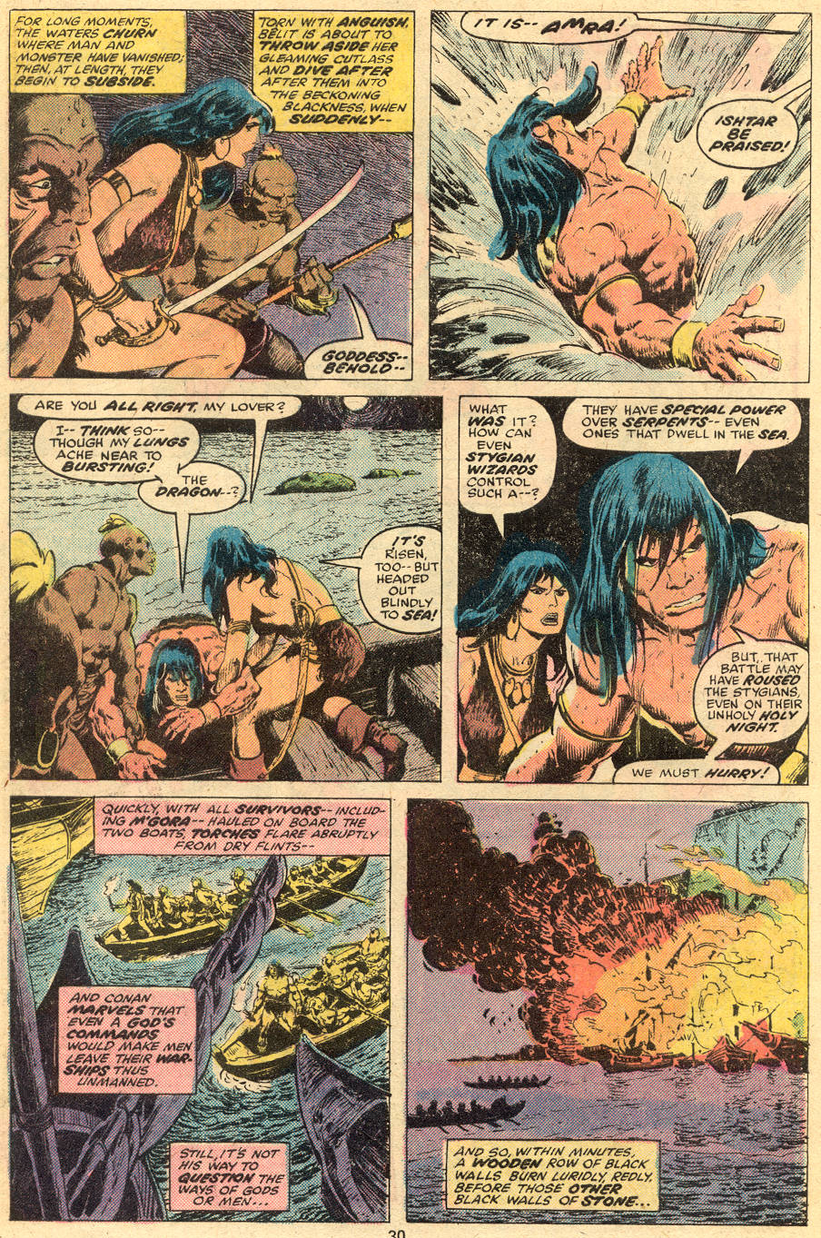 Read online Conan the Barbarian (1970) comic -  Issue #74 - 16
