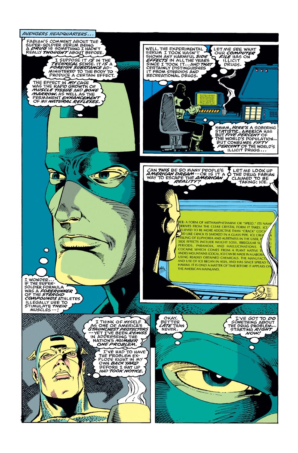 Read online Captain America (1968) comic -  Issue #372 - 12