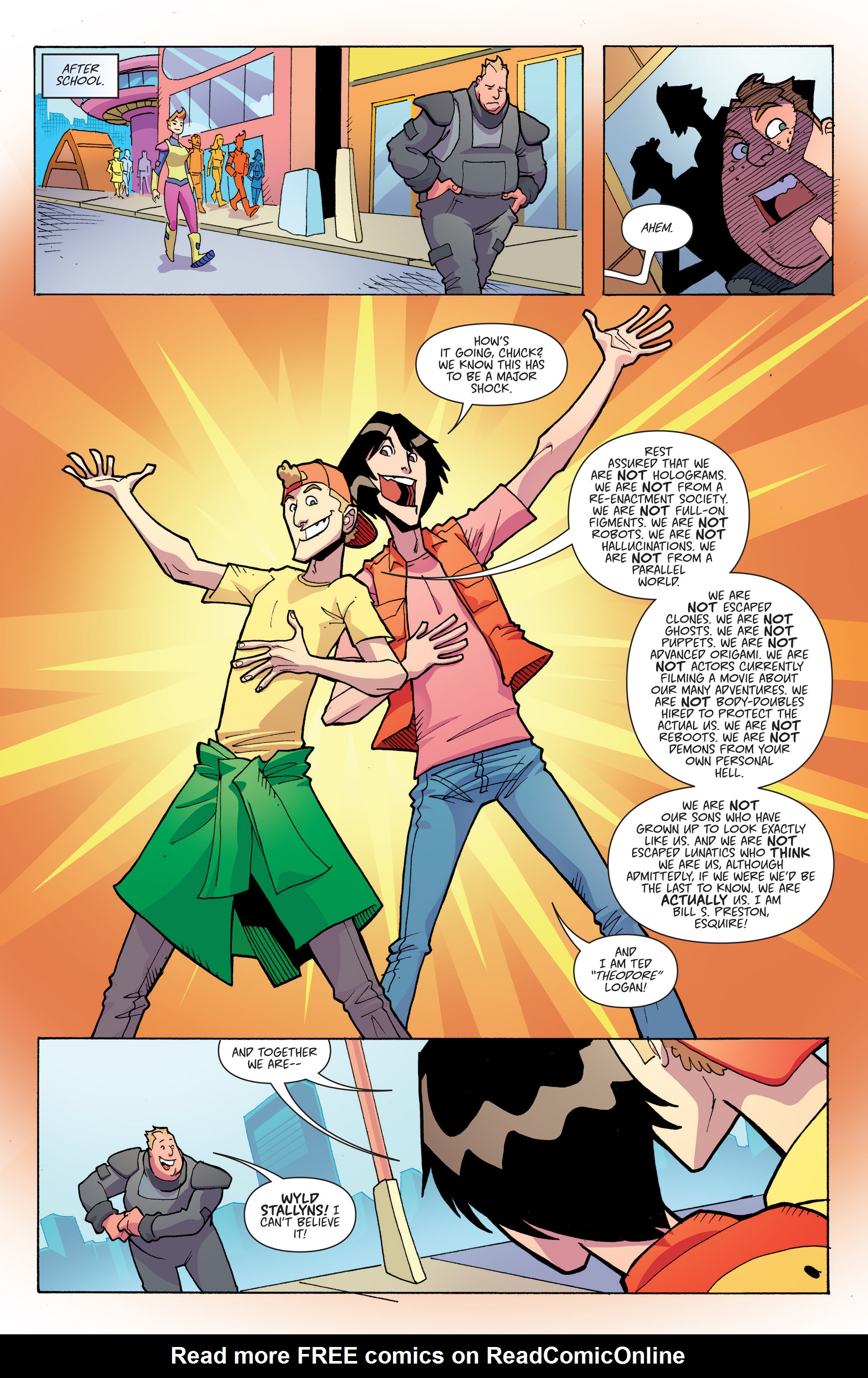 Read online Bill & Ted's Most Triumphant Return comic -  Issue #2 - 7