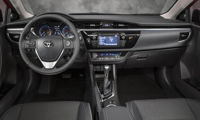 Novo Corolla 2014 - interior - painel