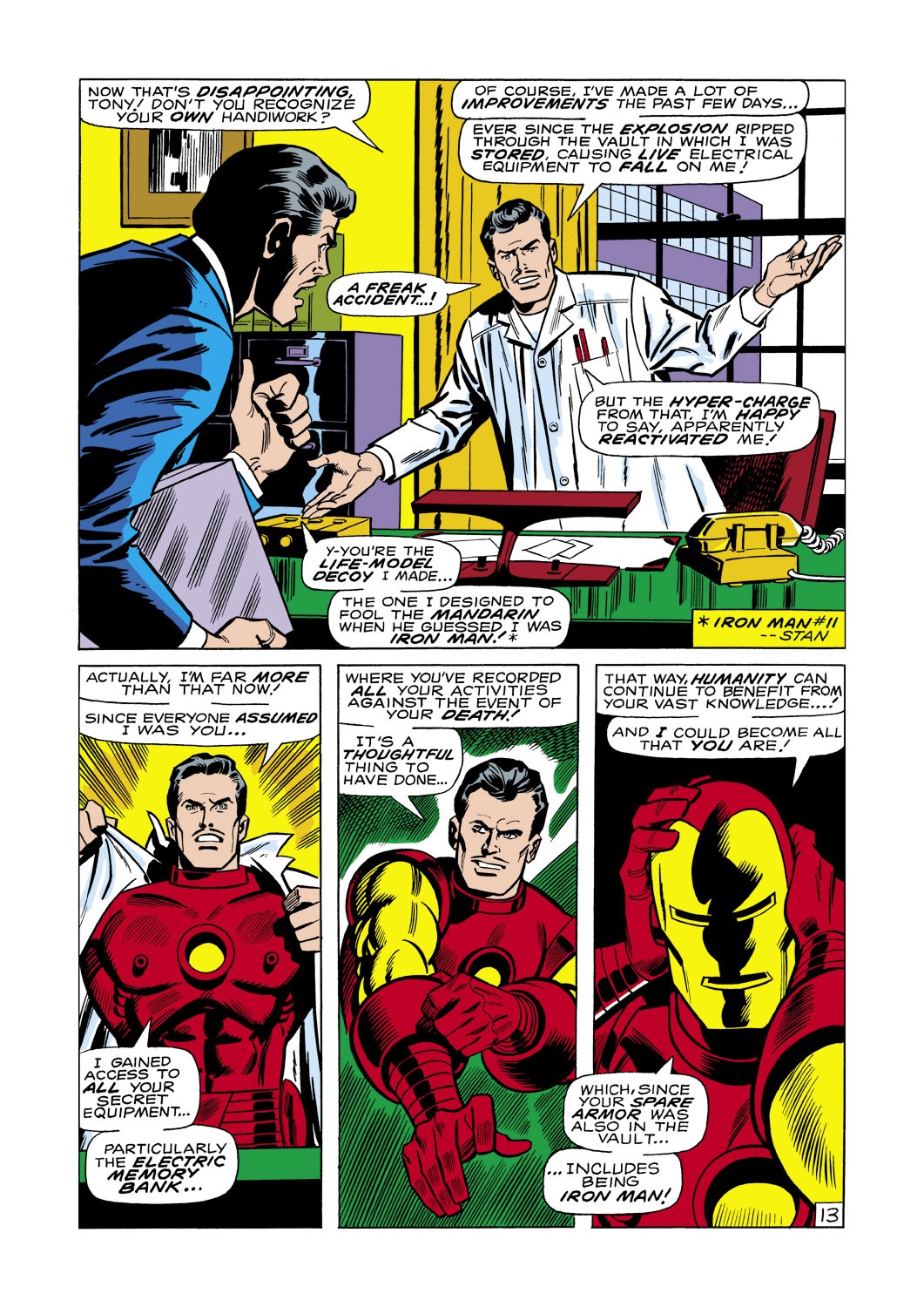 Read online Iron Man (1968) comic -  Issue #17 - 14