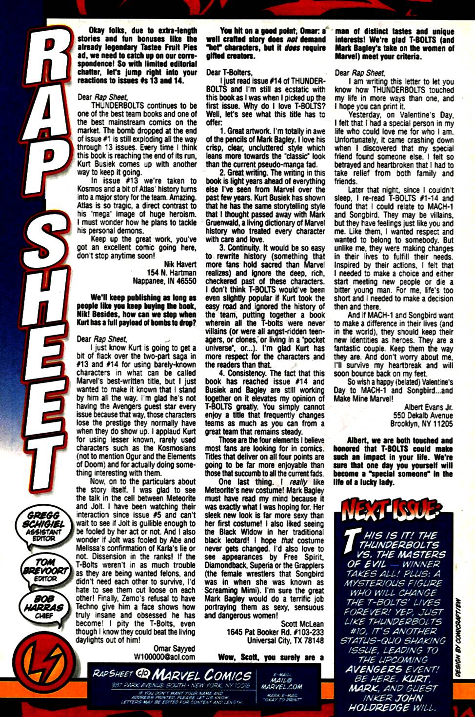 Read online Thunderbolts (1997) comic -  Issue #19 - 24