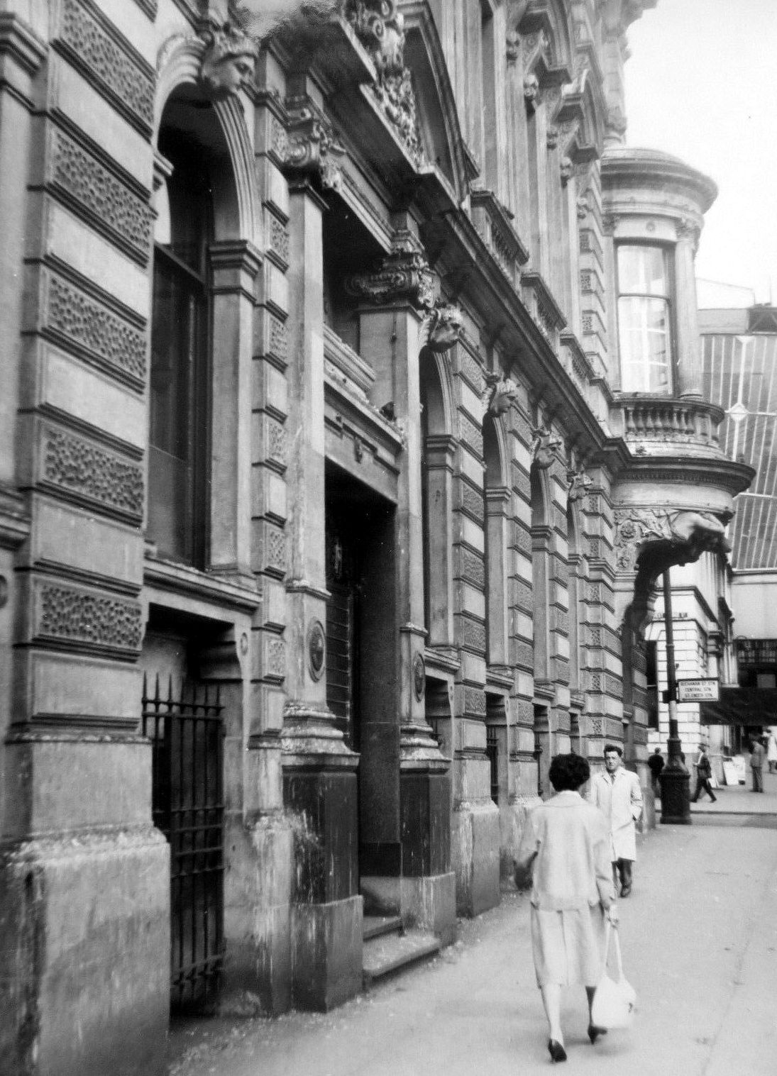 Tour Scotland Old Photograph Merchants House Glasgow Scotland