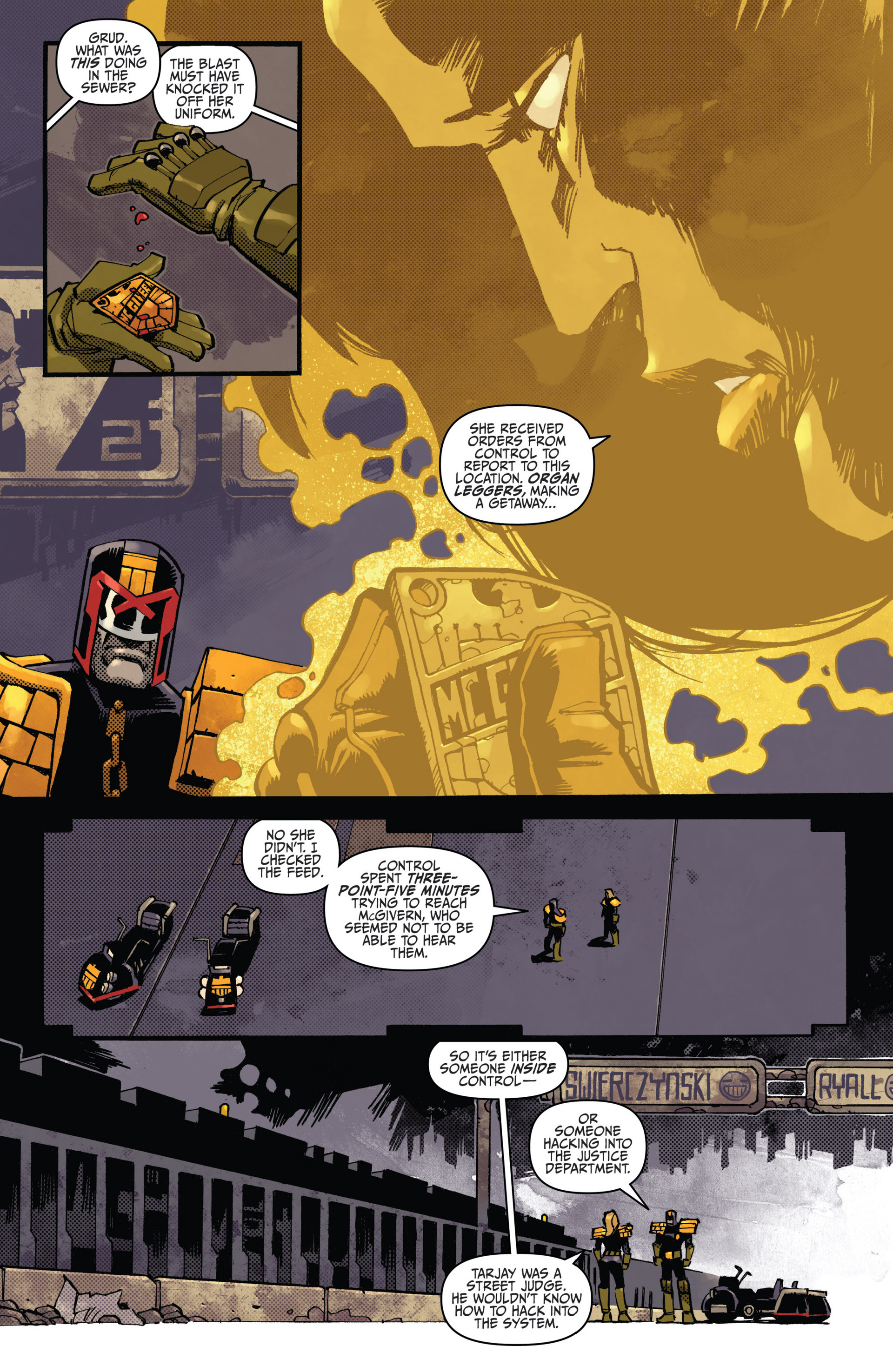 Read online Judge Dredd (2012) comic -  Issue #14 - 12