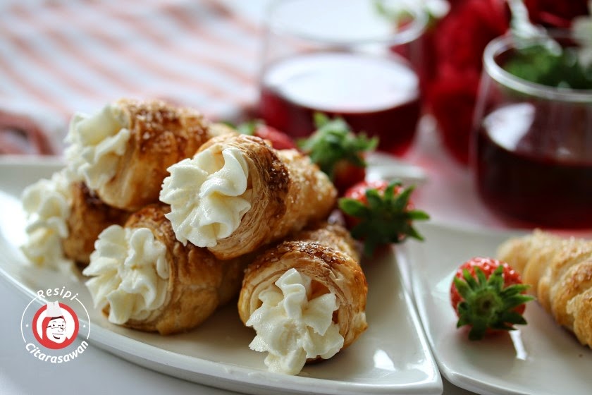 Cream Horns Pastry Puff Resepi Terbaik