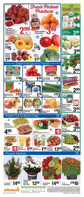 shaws circular raynham ma weekly ad deals shaws sales flyer maine