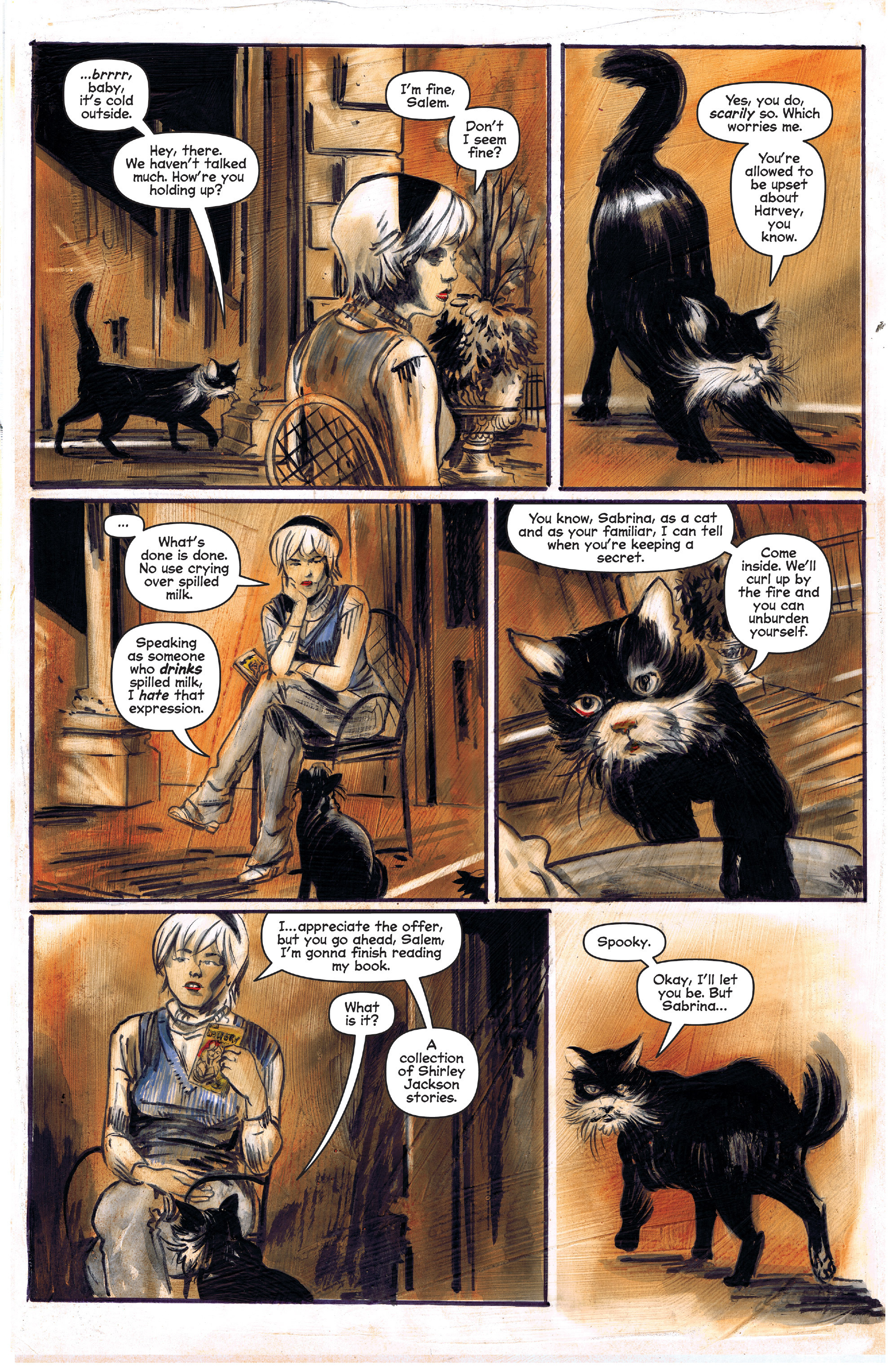 Read online Chilling Adventures of Sabrina comic -  Issue #5 - 21