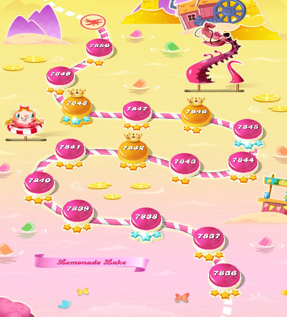 Candy Crush Saga level 7836-7850 Candy Crush Saga level 7836-7850