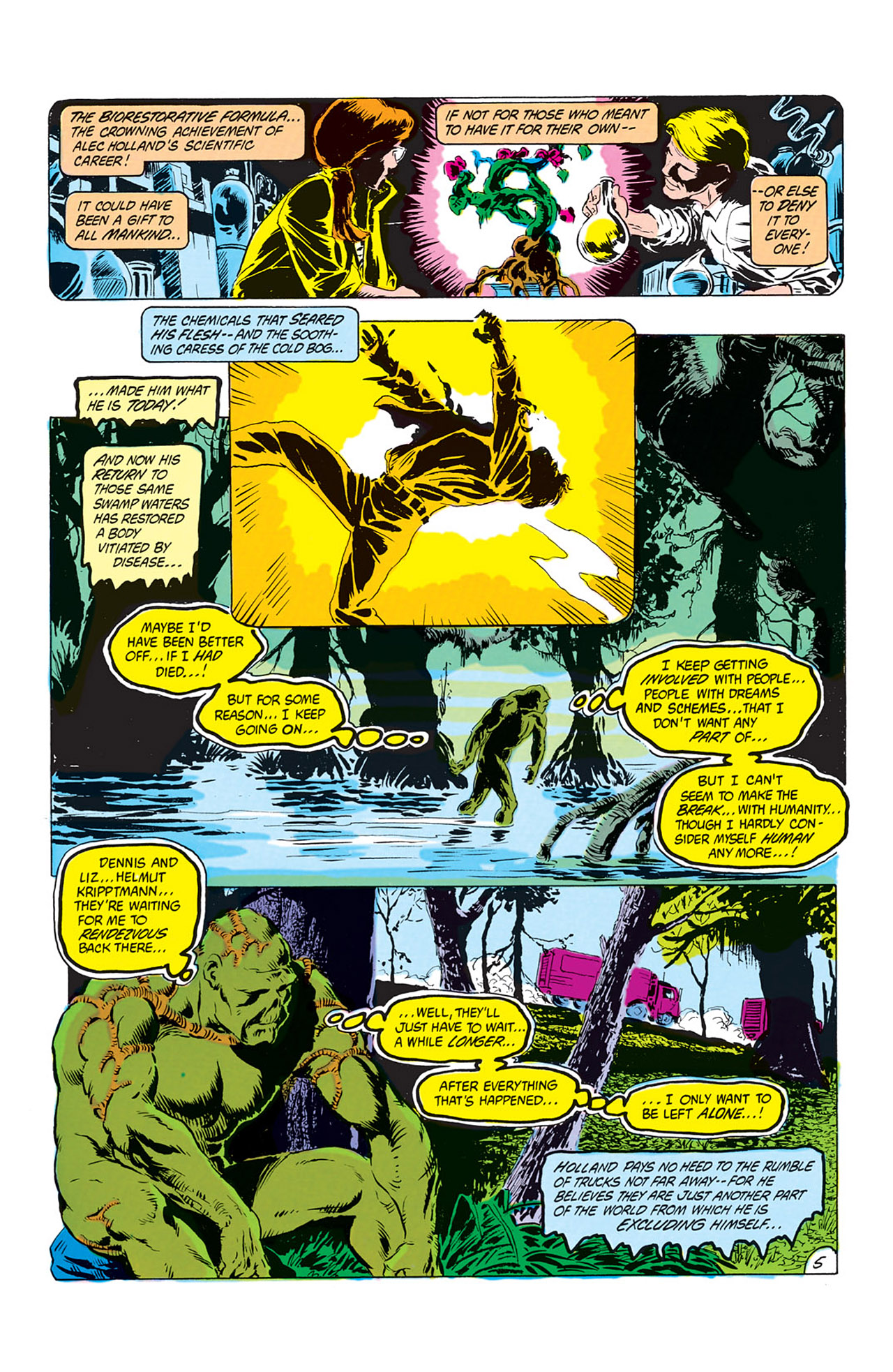 Swamp Thing (1982) Issue #14 #22 - English 6