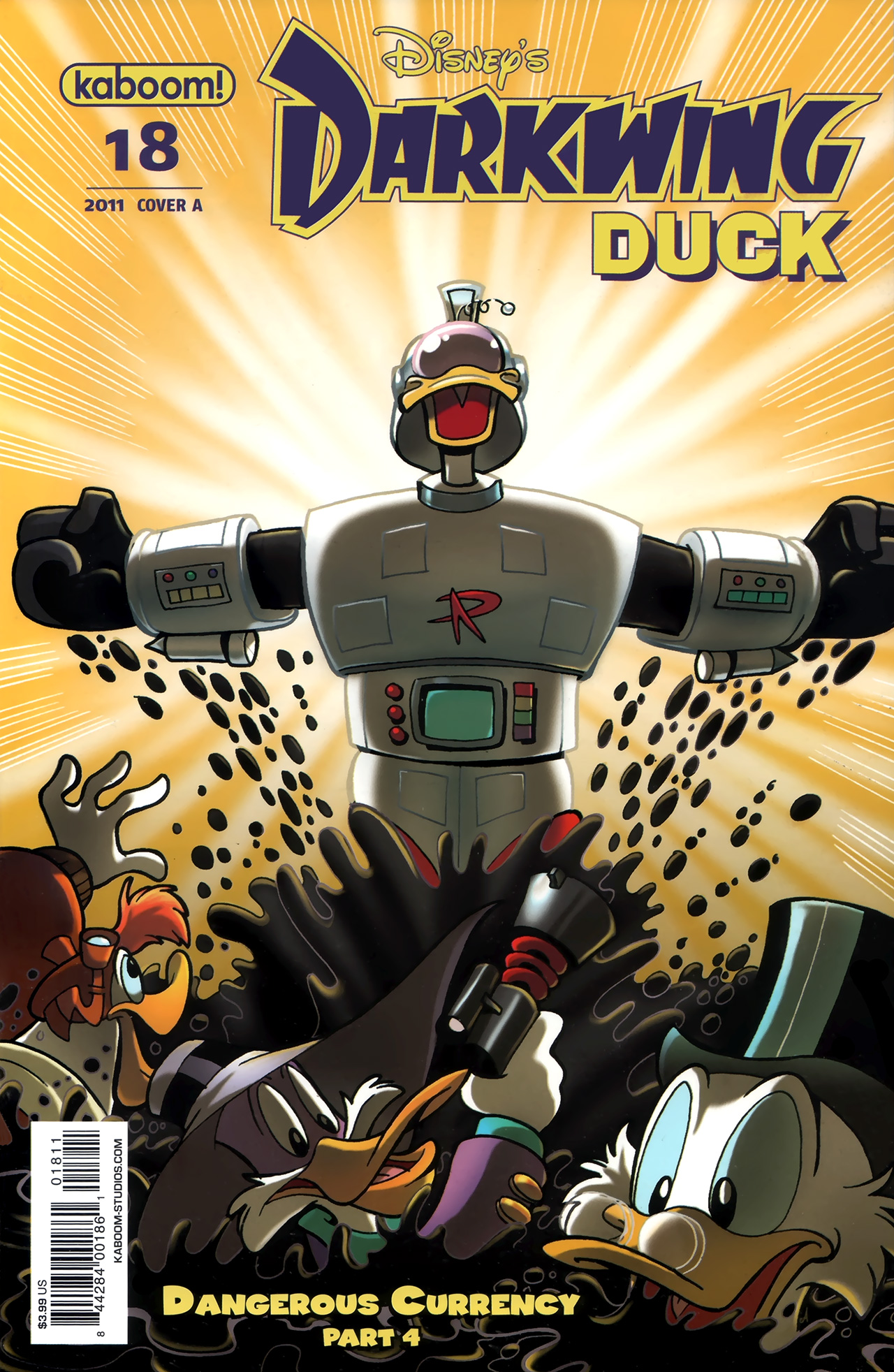 Read online Darkwing Duck comic -  Issue #18 - 1