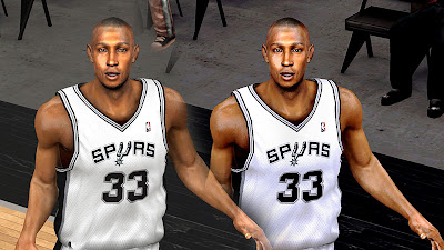 NBA 2K13 Boris Diaw Cyberface Mod
