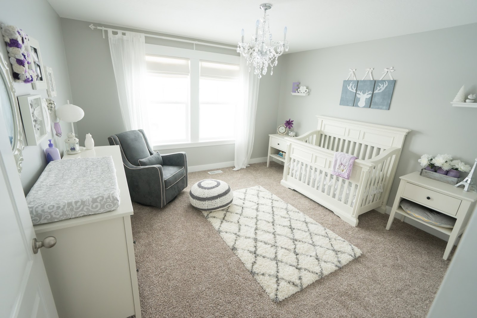 April and Davey Family Blog Nursery Tour Baby Elizabeth