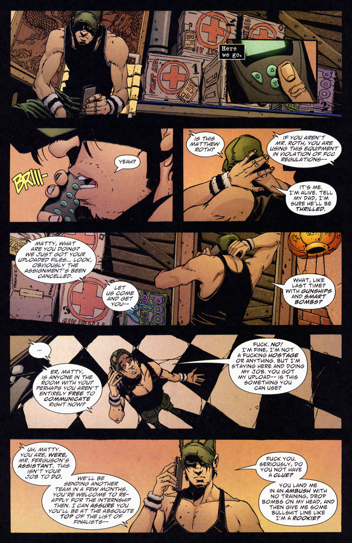 Read online DMZ (2006) comic -  Issue #2 - 19