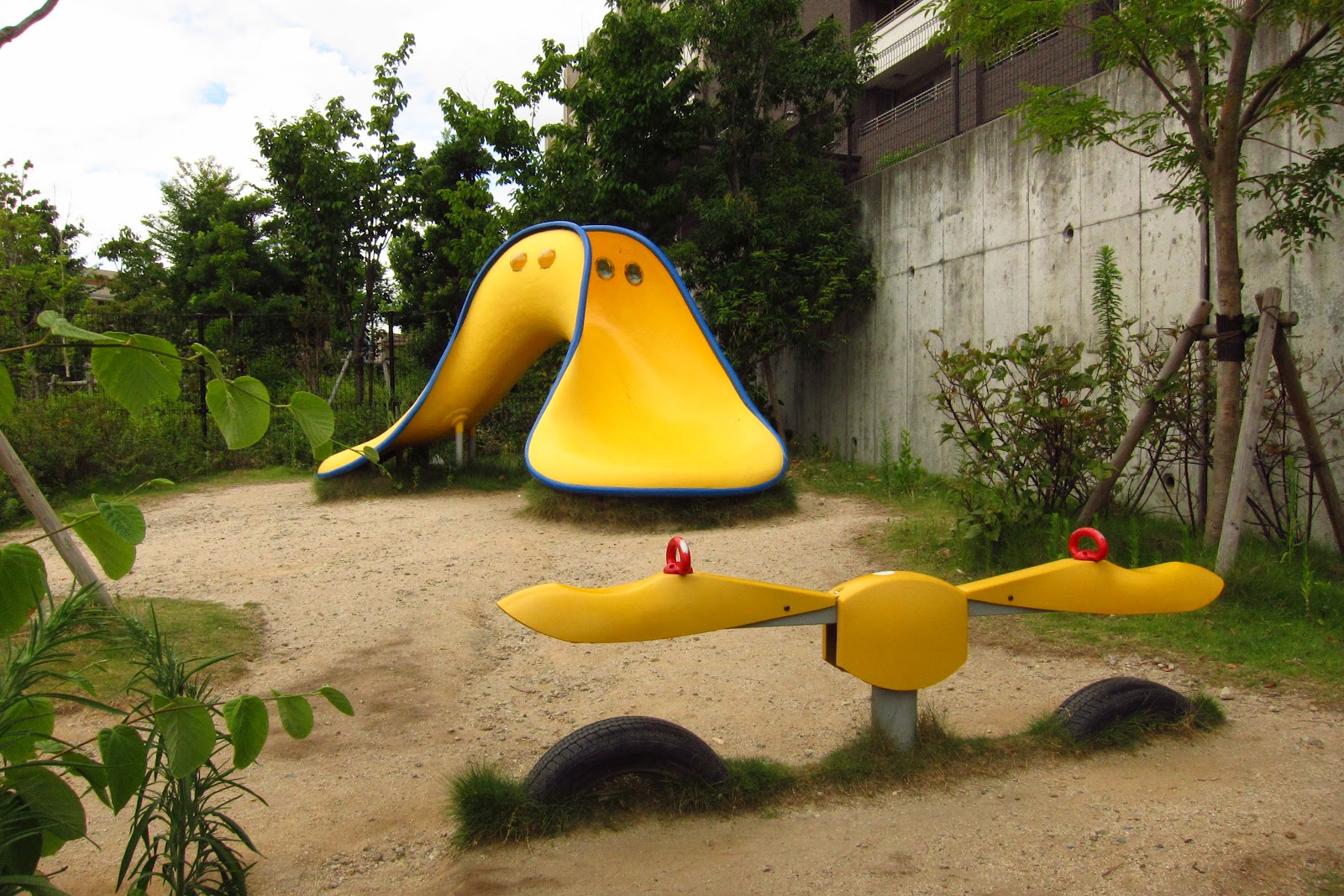 Round of the Seasons in Japan Playground Equipment
