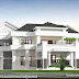 4433 square feet 5 bedroom Colonial mix house plan