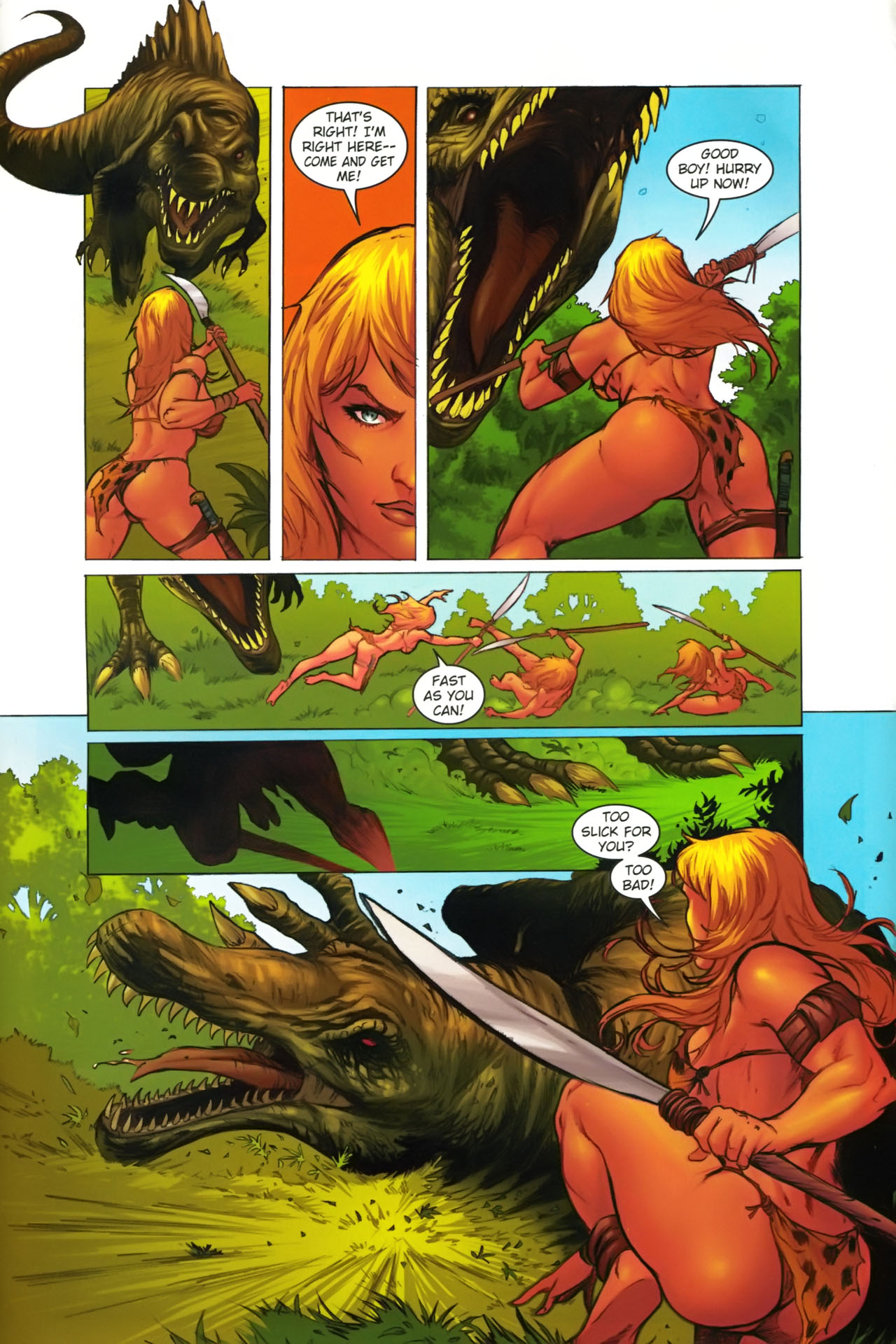 Read online Jungle Girl comic -  Issue #2 - 10