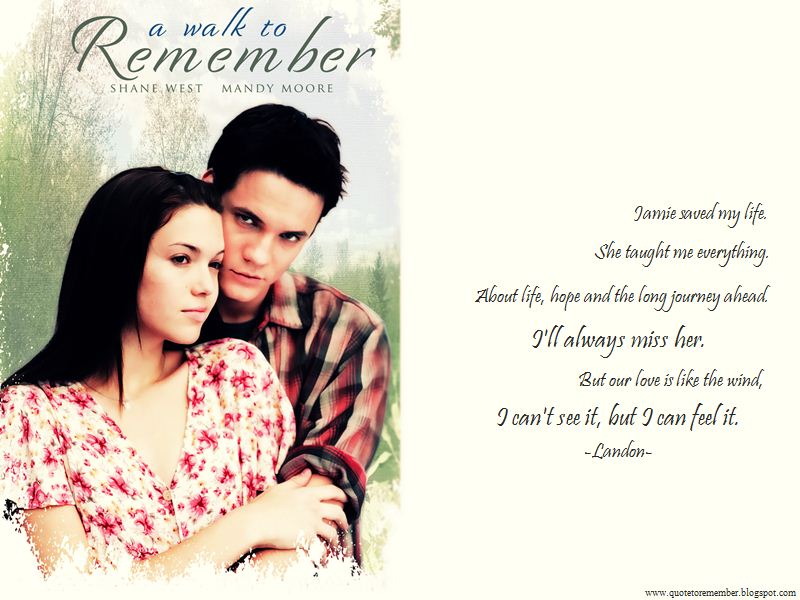 Love Quotes Today Love Is Patient Quote From A Walk To Remember