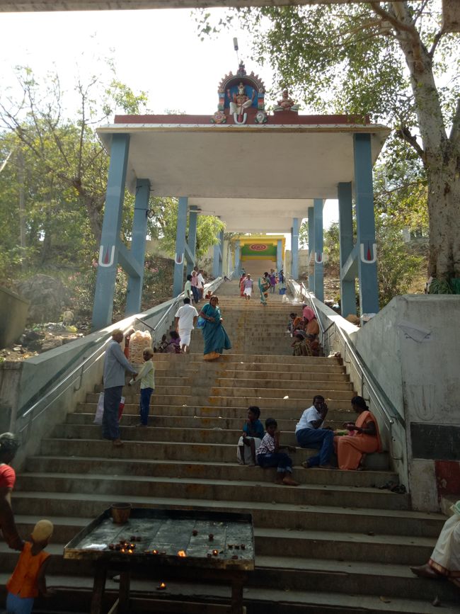 Steps Leading To Sri Lakshmi Hayagriva Temple