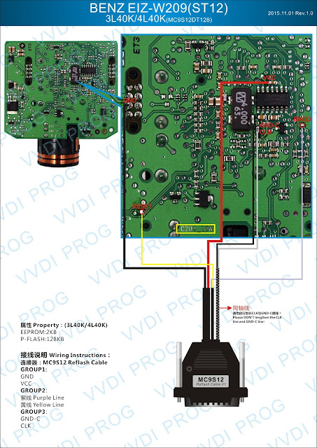 BENZ EIS W209 ST12 3L40K/4L40K