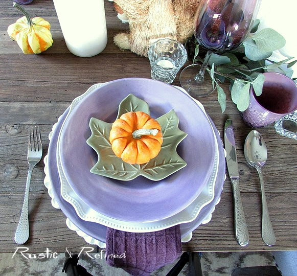 Rustic Tablescape for Fall